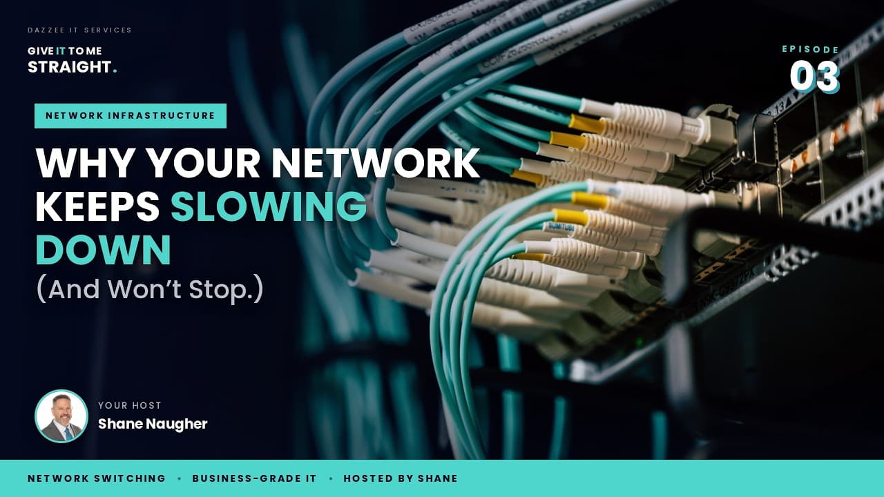 Why Your Network Keeps Slowing Down on Give IT To Me Straight