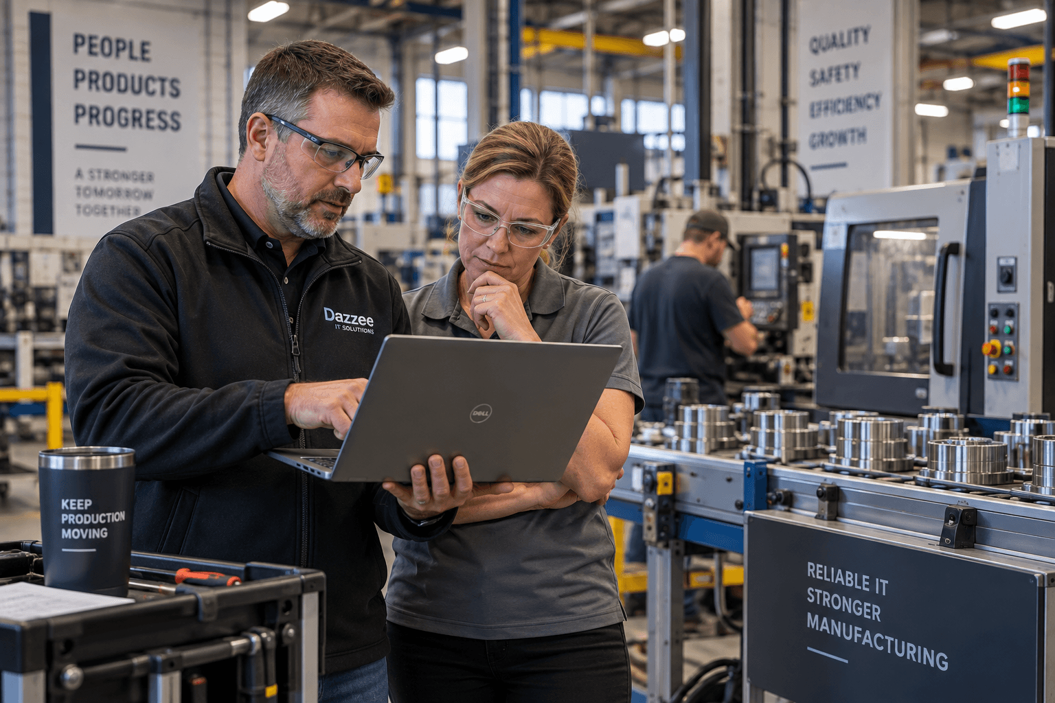 How Can Manufacturers Reduce IT Downtime on the Production Floor?