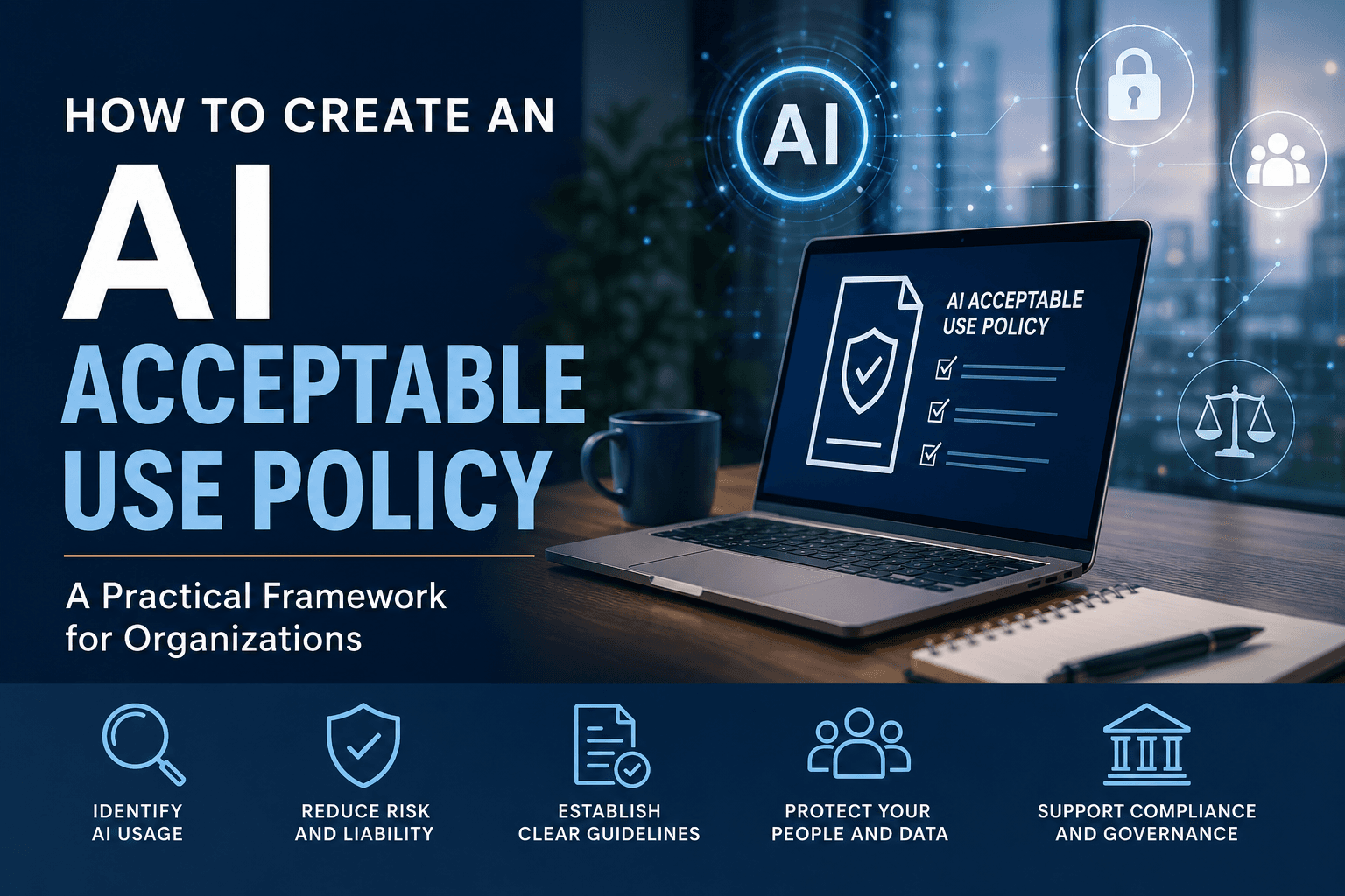 How to Create an AI Acceptable Use Policy — A Practical Framework for Organizations | DaZZee IT Services
